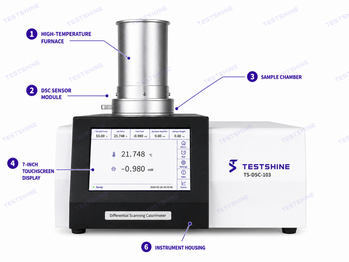 Differential Scanning Calorimeter view 3