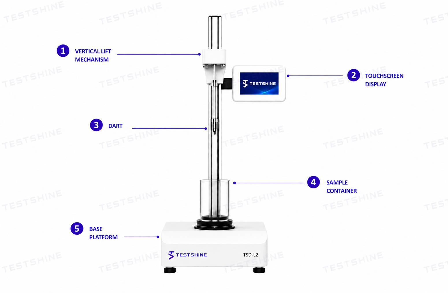 Falling Dart Impact Tester view 3